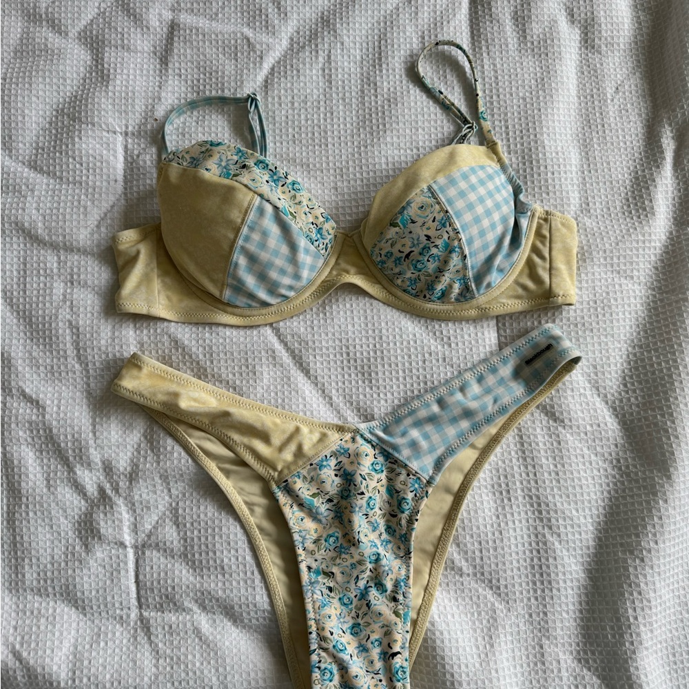 Blackbough Swim Cindy Push-up Underwear Bikini in Buttermilk